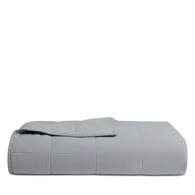 Parachute Linen Box Quilt, King/california King In Gray