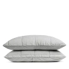 Parachute Linen Box Quilted King Sham, Set Of 2 In Fog