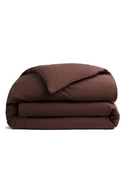 Parachute Linen Duvet Cover In Brown