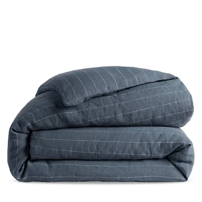 Parachute Linen Duvet Cover, Full/queen In Blue