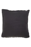 Parachute Linen Euro Sham In Black