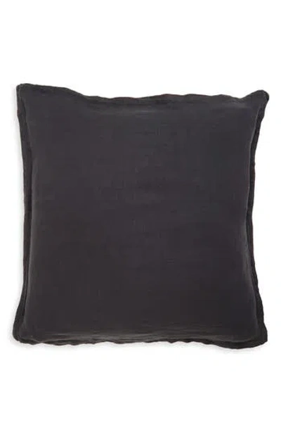 Parachute Linen Euro Sham In Black