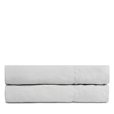 Parachute Linen Fitted Sheet, King In Fog