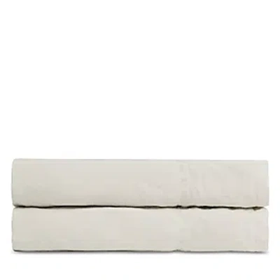 Parachute Linen Fitted Sheet, Queen In White