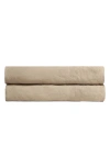 Parachute Linen Fitted Sheet In Toast