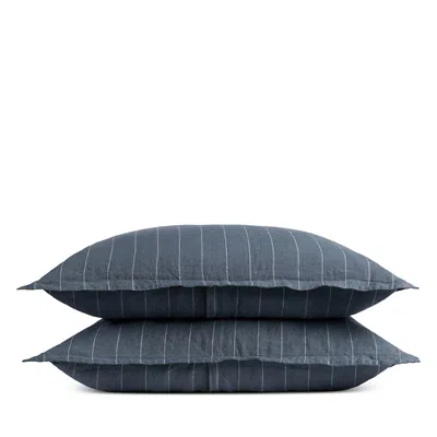 Parachute Linen King Pillowcase, Pair In Blue