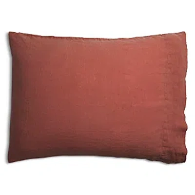 Parachute Linen King Pillowcase, Set Of 2 In Burgundy