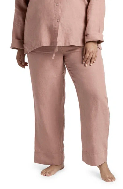 Parachute Linen Lounge Trousers In Clay