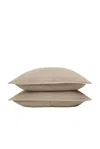 Parachute Linen Sham Set In Toast