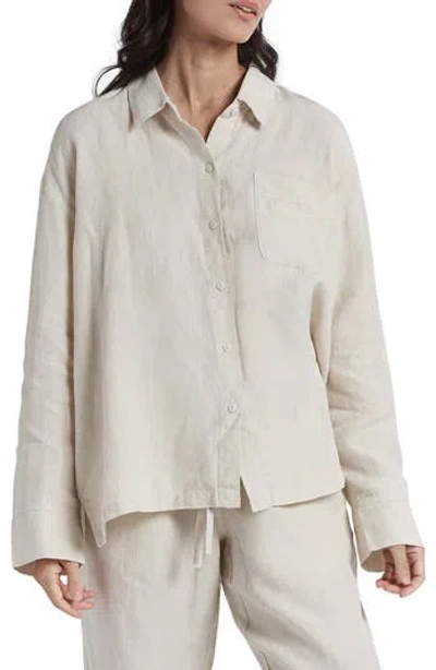 Parachute Linen Shirt In Brown