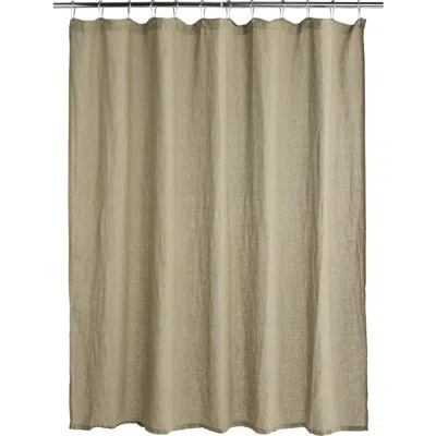 Parachute Linen Shower Curtain In Green