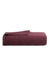 Parachute Linen Throw Blanket In Brown