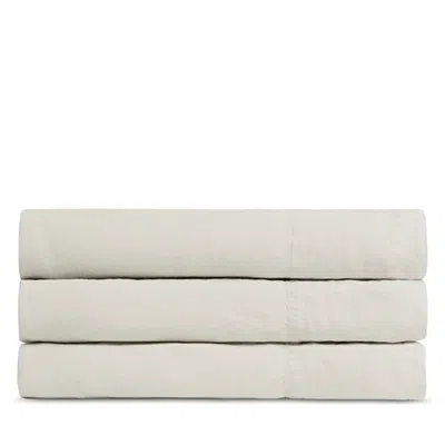 Parachute Linen Top Sheet, King/california King In Bone