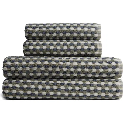 Parachute Mosaic Organic Cotton Towel (nordstrom Exclusive) In Green