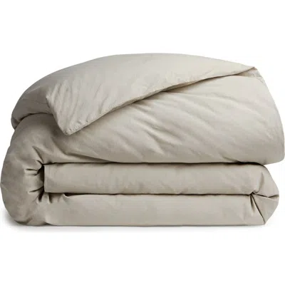 Parachute Organic Cotton Duvet Cover In Gray
