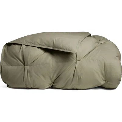 Parachute Organic Cotton Puff Comforter In Moss