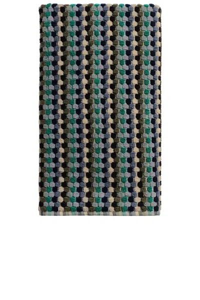Parachute Organic Mosaic Bath Towel In Cool Multi