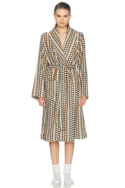 Parachute Organic Mosaic Robe In Multi