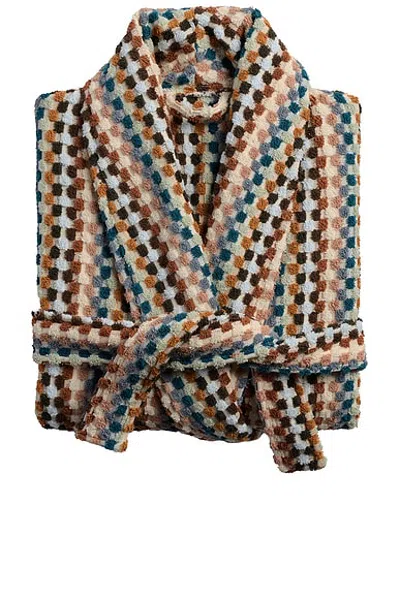Parachute Organic Mosaic Robe In Multi