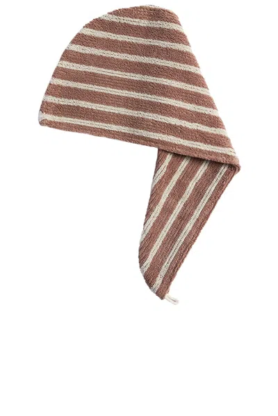 Parachute Organic Resort Stripe Hair Wrap