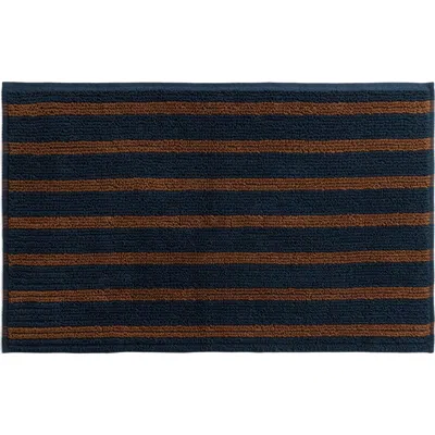 Parachute Organic Resort Stripe Tub Mat In Blue