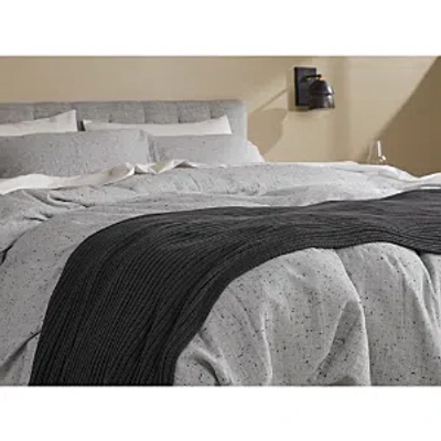 Parachute Oversized Rib Knit Throw In Charcoal