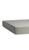 Parachute Percale Crib Sheet In Gray