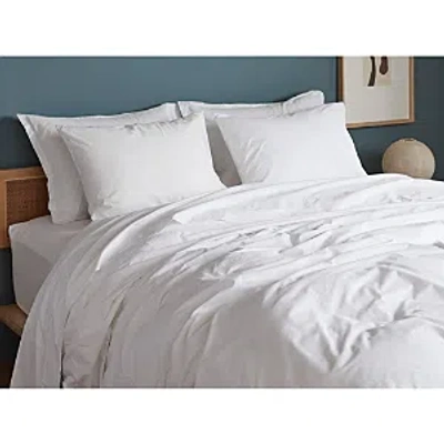 Parachute Percale Duvet Cover, Full/queen In White