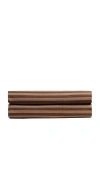 Parachute Percale Fitted Sheet In Brown