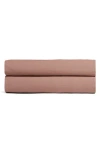 Parachute Percale Fitted Sheet In Brown