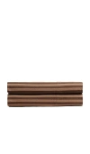 Parachute Percale Fitted Sheet In Brown