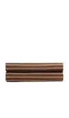 Parachute Percale Fitted Sheet In Brown