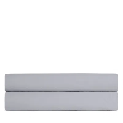 Parachute Percale Fitted Sheet, Full In Gray