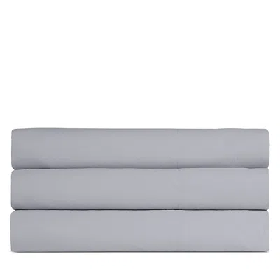 Parachute Percale Flat Sheet, Full/queen In Gray