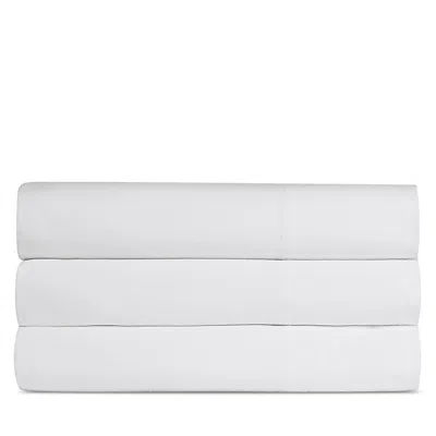 Parachute Percale Flat Sheet, Twin/twin Xl In White