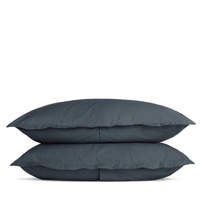 Parachute Percale Sham, King, Set Of 2 In Blue