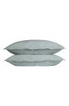 Parachute Percale Sham Set In Spa