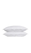 Parachute Percale Sham Set In White