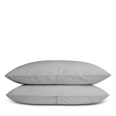 Parachute Percale Standard Pillowcase, Pair In Gray