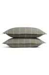 Parachute Resort Stripe Organic Cotton Bath Mat In Gray