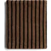 Parachute Resort Stripe Organic Cotton Towel In Camel With Soft Black