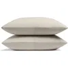 Parachute Set Of 2 Everyday Linen Shams In Gray