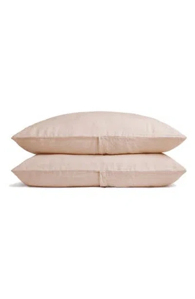 Parachute Set Of 2 Linen Pillowcases In Neutral