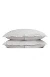 Parachute Set Of 2 Linen Shams In Black