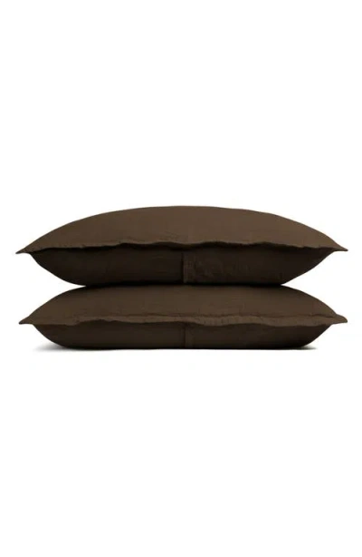 Parachute Set Of 2 Linen Shams In Java