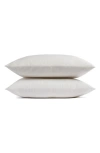 Parachute Set Of 2 Sateen Pillowcases In Neutral