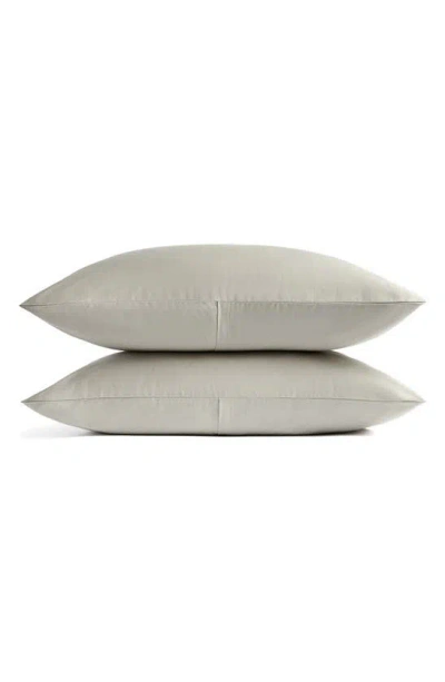 Parachute Set Of 2 Sateen Pillowcases In Willow