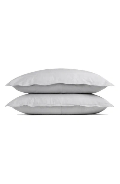 Parachute Set Of 2 Sateen Shams In Light Grey