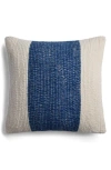 Parachute Sierra Colorblock Accent Pillow Cover In Marine