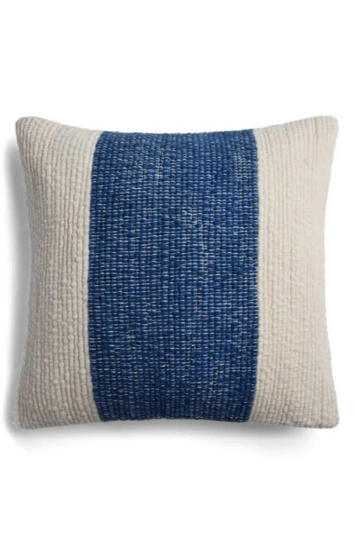Parachute Sierra Colorblock Accent Pillow Cover In Marine
